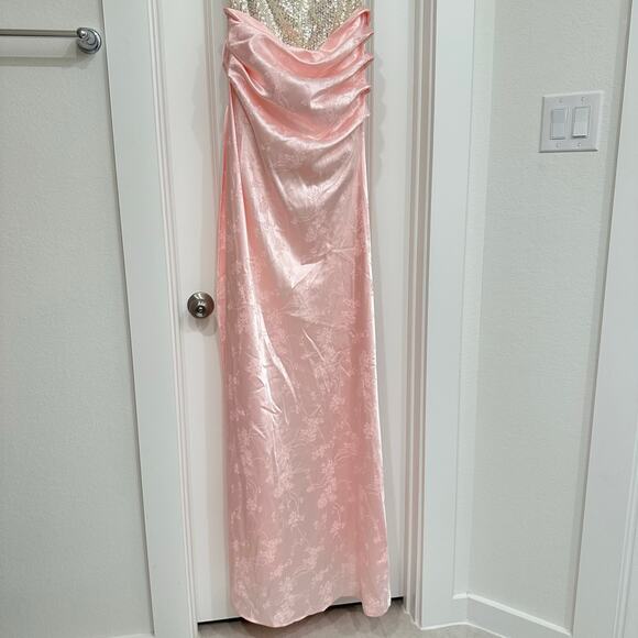 NWT Atoir Clara Gown in Vintage Pink Size Small - Picture 9 of 12